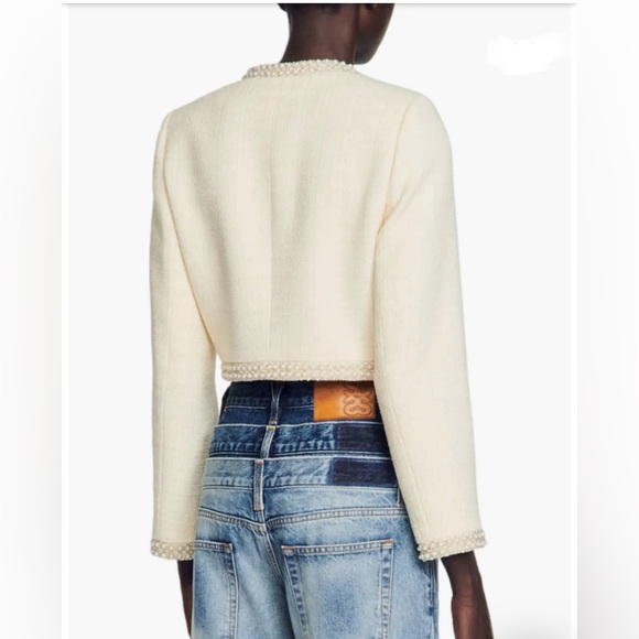 Vayene Bracelet Sleeve Crop Jacket - Picture 3 of 7